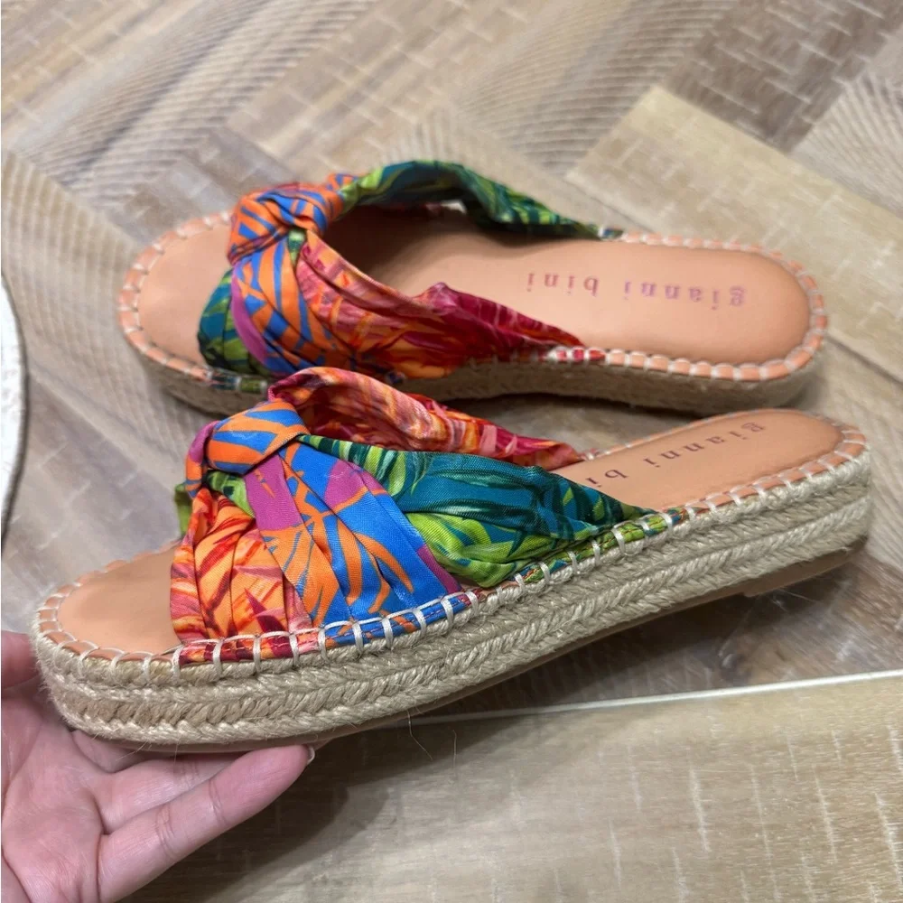 Gianni bini sandals size 7.5 - Picture 2 of 4